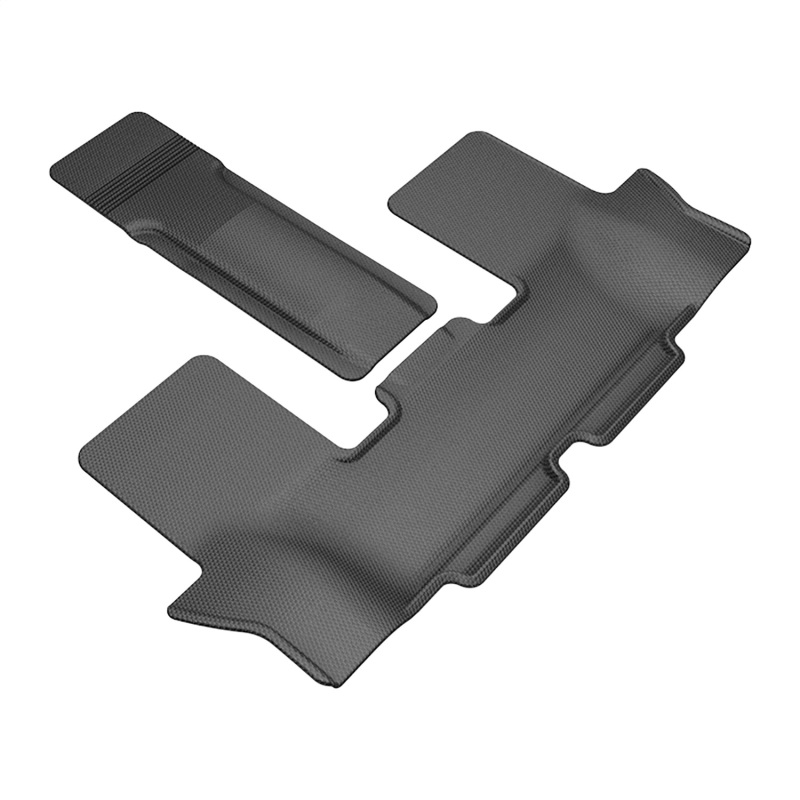 Hyundai Santa Fe Floor Mat - 3rd Row - 3D MAXpider - KAGU Series - Black - `24-`26 Hyundai Santa Fe Floor Mat - 3rd Row - 3D MAXpider - KAGU Series - Black - `24-`26